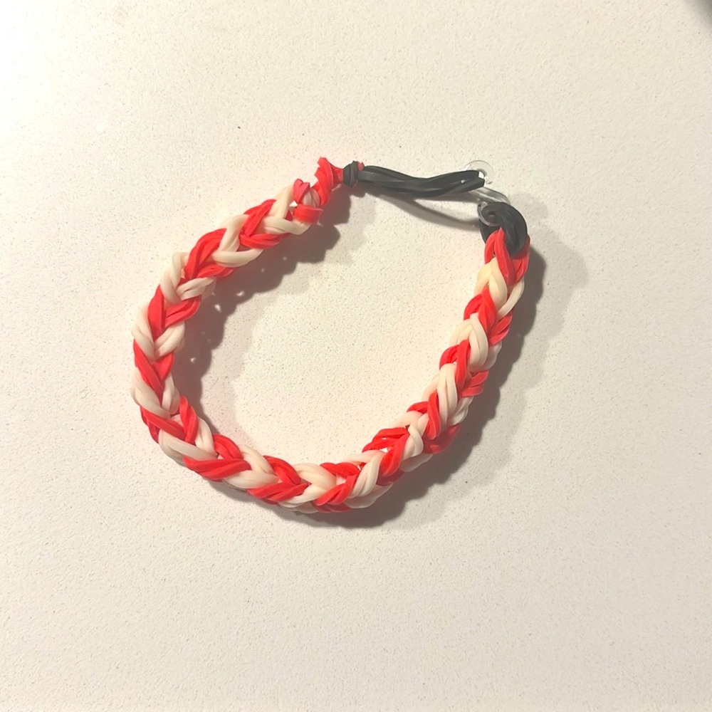 Rainbow Loom Handcrafted Bracelet